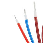 silicone rubber insulated wire 12-30AWG for electrical appliance with blace red color