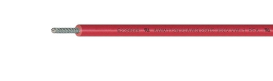UL758 300V 250C 14AWG - 22AWG PFA Electric Wire And Cable For High Temperature Sensor