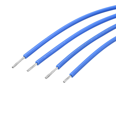 600V / 200C UL758 सिलिकॉन रबर अछूता तार AWM3075 10AWG FT2 पीला रोबोट UAV हीटर