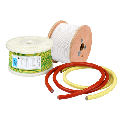UL3241 सिलिकॉन रबर इंसुलेटेड वायर 300v 200C 20AWG FT2 रेड यूएवी लाइटिंग: