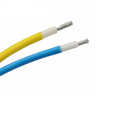 UL3068 Certified 300V Rated Voltage 305m/roll Silicone Fiberglass Braided Wire for Coffee Machine Applications