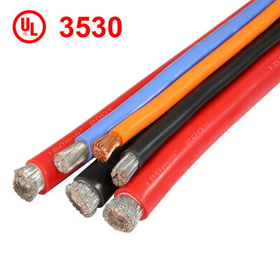 UL3530 उच्च तापमान सिलिकॉन अछूता तार 200C अनुप्रयोगों के लिए टिन किए गए तांबे के कंडक्टर के साथ