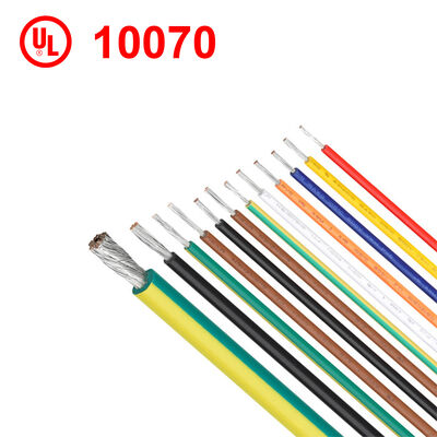 UL10070 पीवीसी तार 105C 600V आंतरिक वायरिंग के लिए लचीला इन्सुलेशन बैटरी केबल